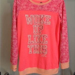 Justice Pink and Peach Kids Sweatshirt